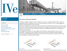 Tablet Screenshot of immobiliareveneziana.it